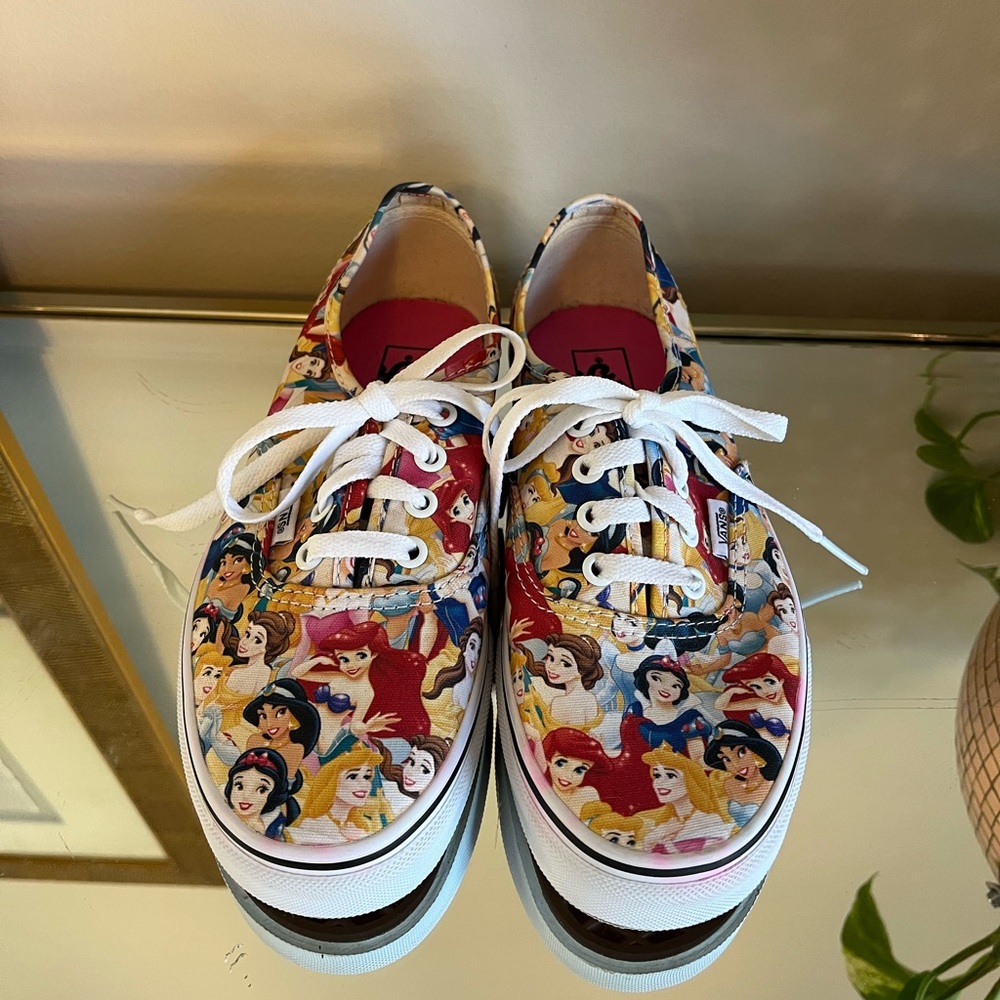 Colorful Disney Princess Vans